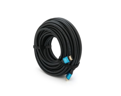Кабель мультимедійний HDMI M to HDMI M 20.0m V2.0 4Kx2K black Merlion (YT-HDMI(M)/(M)4KV2.0-20m/19122)