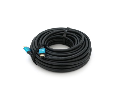 Кабель мультимедійний HDMI M to HDMI M 20.0m V2.0 4Kx2K black Merlion (YT-HDMI(M)/(M)4KV2.0-20m/19122)