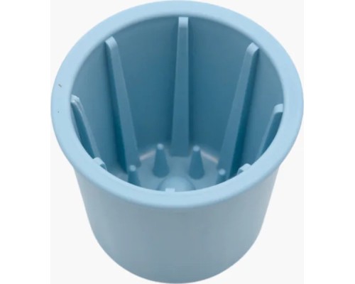 Універсальний посуд для тварин Fiboo Snack Fibeek стакан для повільного злизування ласощів та їжі, синій (FIB0238)
