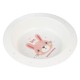 Тарілка дитяча Canpol babies CUTE ANIMALS мисочка пластикова, рожева (4/412_pin2)