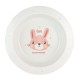 Тарілка дитяча Canpol babies CUTE ANIMALS мисочка пластикова, рожева (4/412_pin2)