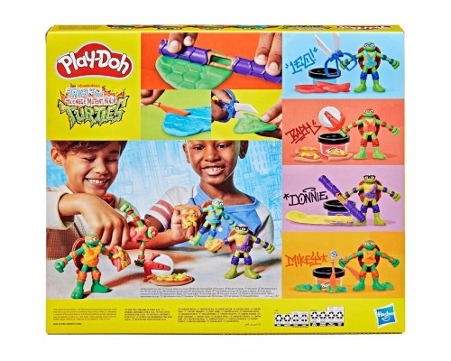Набір для творчості Hasbro Play-Doh Черепашки-ніндзя Ковабунга (G0556)