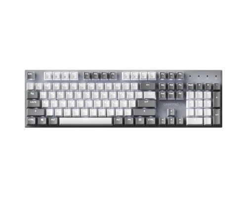 Клавіатура GamePro Genesis Metallic MK144G Outemu Red Switch USB UA Gray (MK144G)