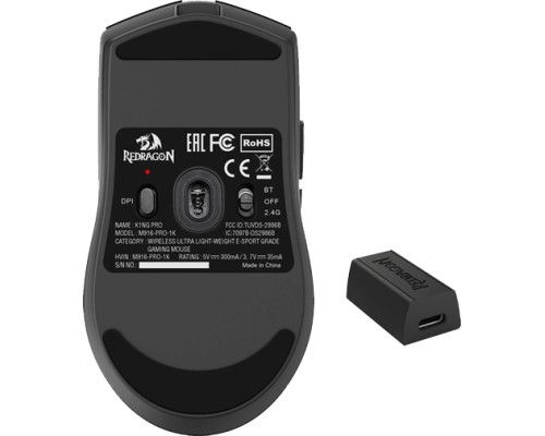Мишка Redragon M916 Pro-4 Wireless Black (72211)