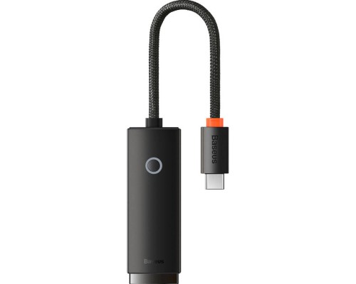Перехідник USB-C to RJ45 Ethernet 1000Mbps black Baseus (WKQX000301)