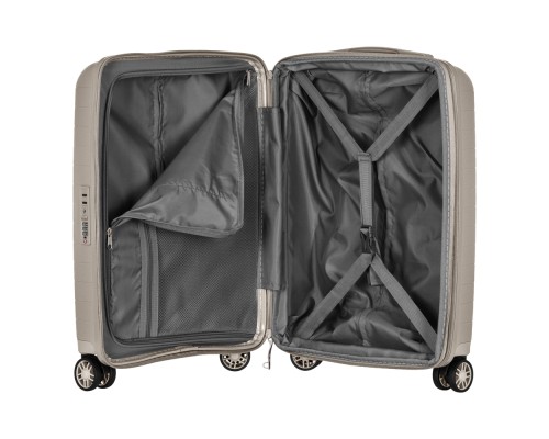 Набір валіз 2E Aero (L+M+S), сіро-коричневі (2E-SPP-AERO-SET3-TP)
