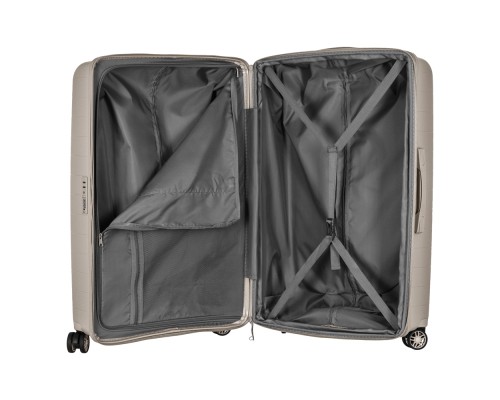 Набір валіз 2E Aero (L+M+S), сіро-коричневі (2E-SPP-AERO-SET3-TP)