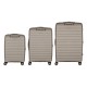 Набір валіз 2E Aero (L+M+S), сіро-коричневі (2E-SPP-AERO-SET3-TP)
