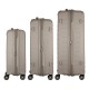 Набір валіз 2E Aero (L+M+S), сіро-коричневі (2E-SPP-AERO-SET3-TP)