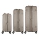Набір валіз 2E Aero (L+M+S), сіро-коричневі (2E-SPP-AERO-SET3-TP)