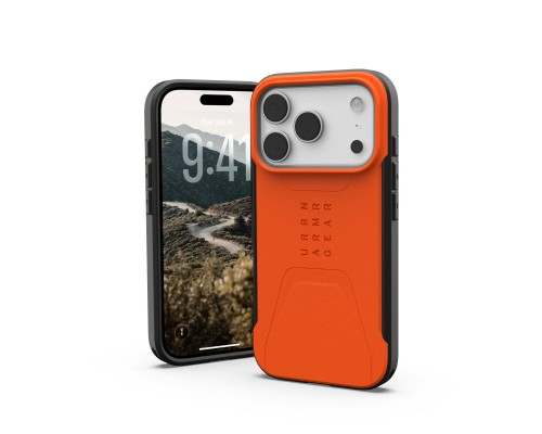 Чохол до мобільного телефона UAG Civilian MagSafe iPhone 17 Pro Orange (114545119797)