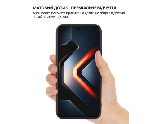 Чохол до мобільного телефона BeCover Silicone Infinix GT 30 Pro (X6873) Black (714666)