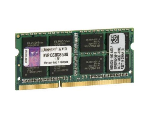 Модуль пам'яті для ноутбука SoDIMM DDR3 8GB 1333 MHz Kingston (KVR1333D3S9/8G)