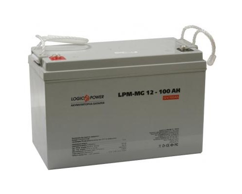 Батарея до ДБЖ LogicPower LPM MG 12В 100 Ач (3877) Батарея до ДБЖ LogicPower LPM MG 12В 100 Ач (3877)