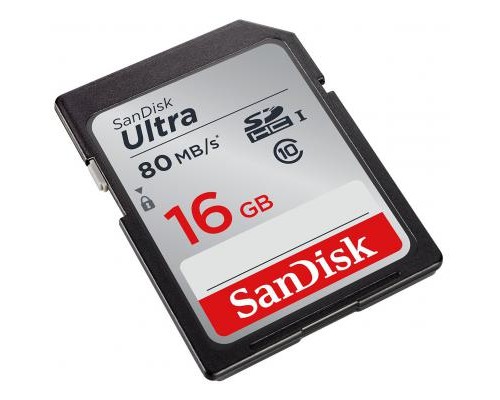 Карта пам'яті SanDisk 16GB SDHC Ultra Class 10 UHS (SDSDUNC-016G-GN6IN)
