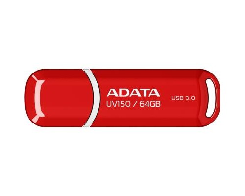 USB флеш накопичувач ADATA 64GB UV150 Red USB 3.0 (AUV150-64G-RRD) 