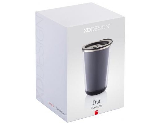 Термокружка XD Modo Dia tumbler 350 мл чёрный (P432.051)