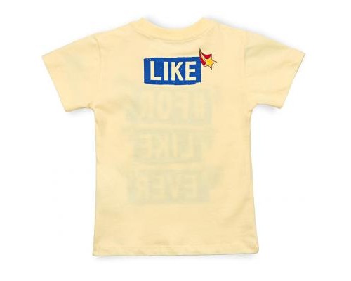 Футболка дитяча Breeze зі смайлом (10945-116B-yellow)