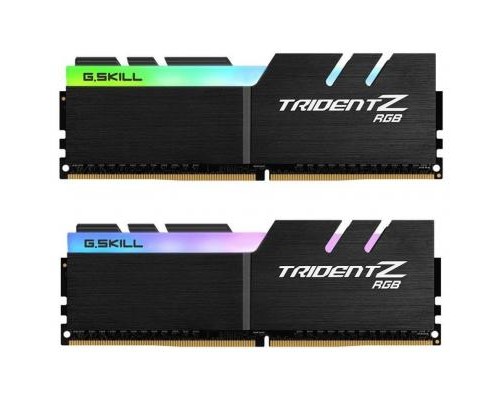 Модуль пам'яті для комп'ютера DDR4 32GB (2x16GB) 3200 MHz TridentZ RGB Black G.Skill (F4-3200C16D-32GTZR)
