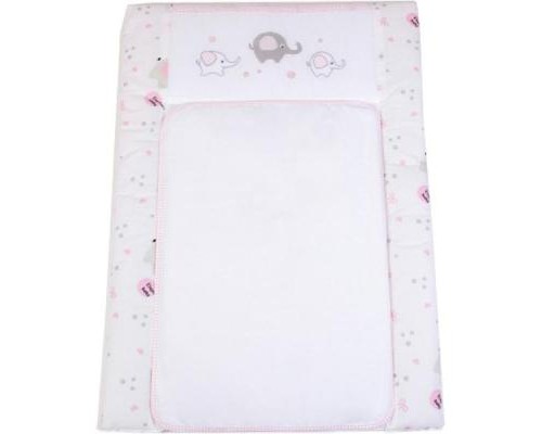 Пеленальний матрацик Верес Elephant pink 50*70 (421.4)