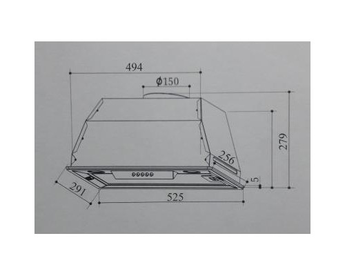 Витяжка кухонна Interline SMART GR A/60/T