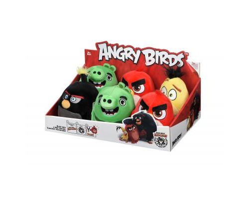 М'яка іграшка Jazwares Angry Birds ANB Little Plush Бомб (ANB0027)