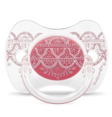 Пустушка Suavinex Couture, 18+ міс рожева (304225)