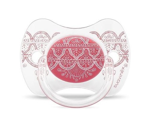 Пустушка Suavinex Couture, 18+ міс рожева (304225)