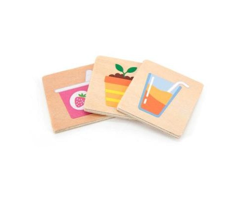 Розвиваюча іграшка Viga Toys Дерев'яний пазл-гра Вивчаємо форми (44506)