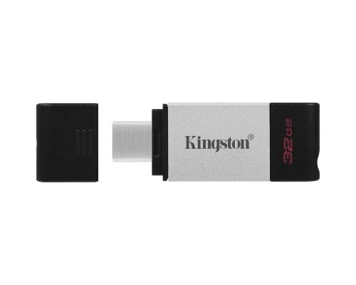 USB флеш накопичувач Kingston 32GB DataTraveler 80 USB 3.2/Type-C (DT80/32GB)