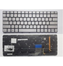 Клавіатура ноутбука HP Spectre 13-3000 серебр,подсв (A46118)