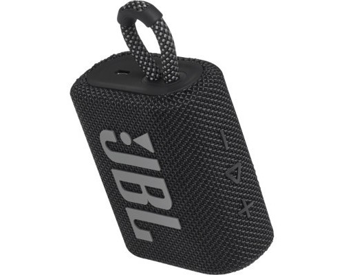Акустична система JBL Go 3 Black (JBLGO3BLK) 