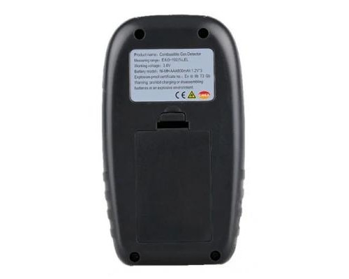 Газоаналізатор Wintact горючих газів + термометр WT8823 (WT8823)