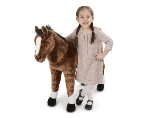М'яка іграшка Melissa&Doug Гігантська плюшевий кінь, 100 см (MD12105)