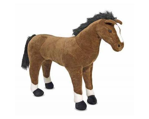 М'яка іграшка Melissa&Doug Гігантська плюшевий кінь, 100 см (MD12105)