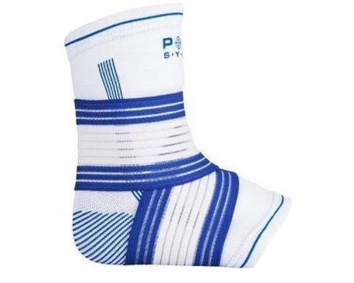 Фіксатор гомілкостопа Power System Ankle Support Pro Blue/White S/M (PS-6009_S/M_White-Blue) Фіксатор гомілкостопа Power System Ankle Support Pro Blue/White S/M (PS-6009_S/M_White-Blue)