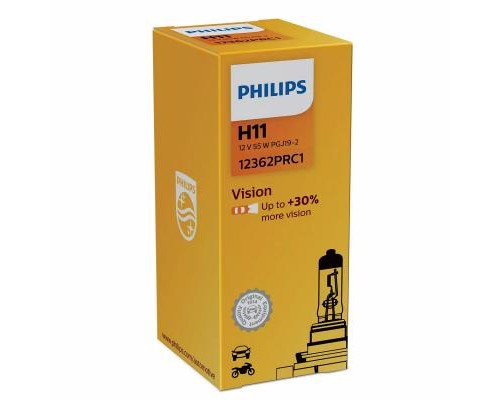 Автолампа Philips галогенова 55W (12362PR C1)