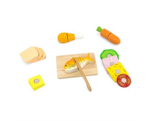 Ігровий набір Viga Toys іграшкові продукти Обід (44542)