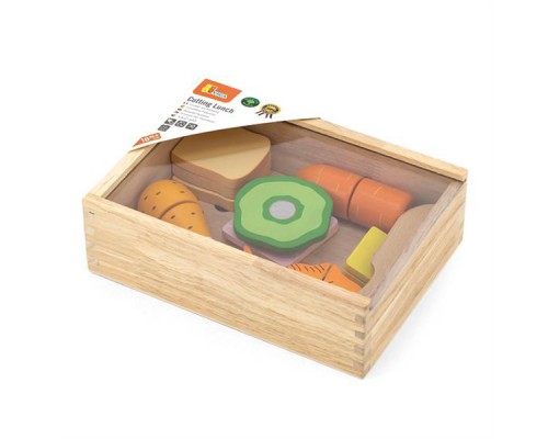 Ігровий набір Viga Toys іграшкові продукти Обід (44542)