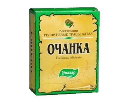 Трави Евалар Очанка трава 50г (пачка)