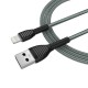 Дата кабель USB 2.0 AM to Lightning 1.0m ColorWay (CW-CBUL041-GR)