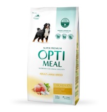 Сухий корм для собак Optimeal для великих порід зі смаком курки 1.5 кг (4820083905360)
