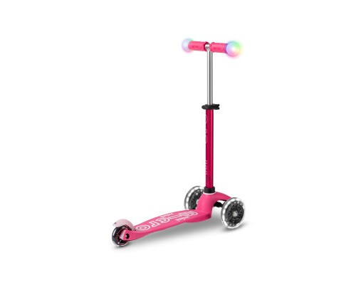 Самокат Micro Mini Deluxe Magic Pink LED (MMD130)