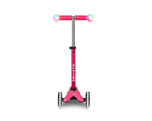 Самокат Micro Mini Deluxe Magic Pink LED (MMD130)