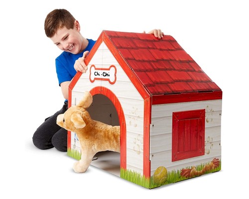 Ігровий набір Melissa&Doug Картонний ігровий будиночок для собаки (MD5514) 