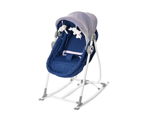 Крісло-гойдалка Lorelli 3 в 1 blue (ALICANTE blue)