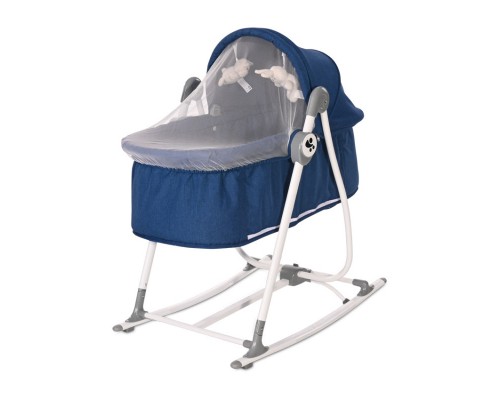 Крісло-гойдалка Lorelli 3 в 1 blue (ALICANTE blue)