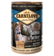 Консерви для собак Carnilove Dog з лососем та індичкою 400 г (8595602529278)