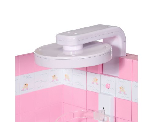 Аксесуар до ляльки Zapf Автоматична душова кабінка Baby Born - Купаємося з качечкою (830604)