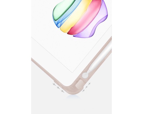 Чохол до планшета BeCover Soft Edge Pencil mount Apple iPad 10.2 2019/2020/2021 Pink (706815)